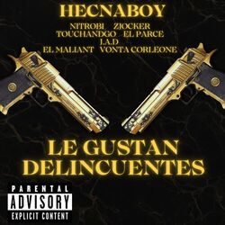 Cover of Le Gustan Delincuentes