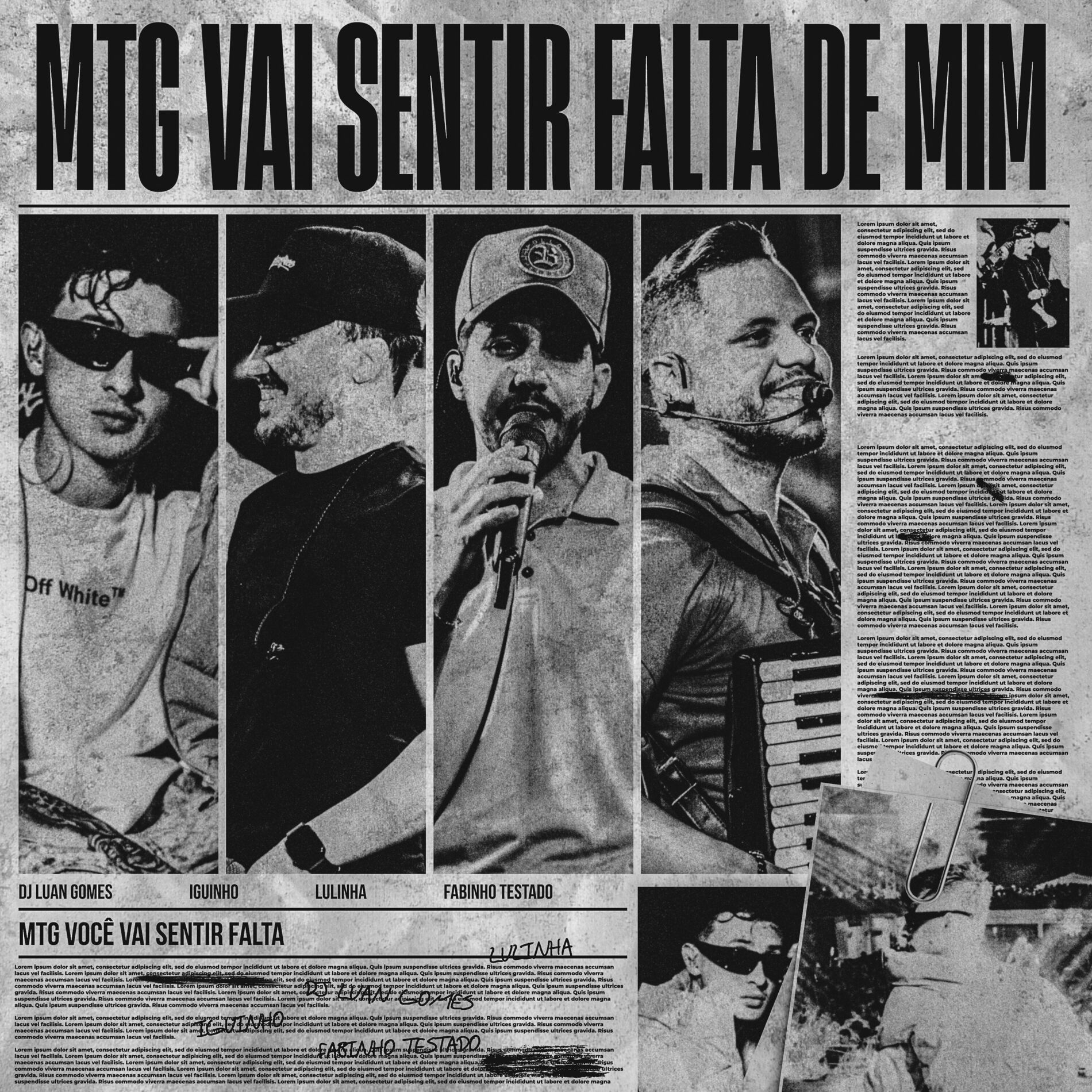 Album cover of MTG VAI SENTIR FALTA DE MIM