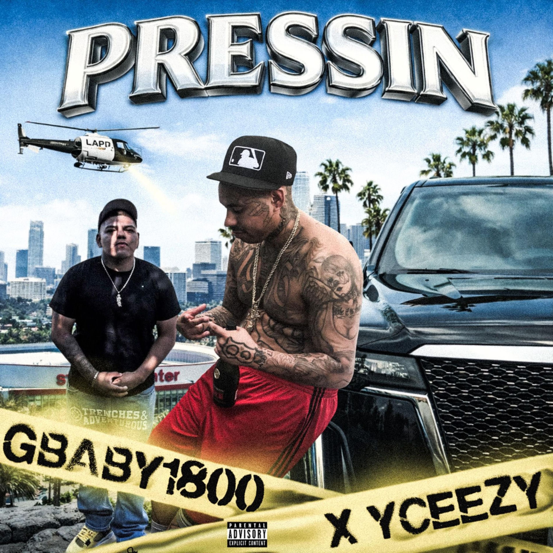 Album cover of Pressin (feat. YC)