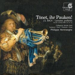 Cover of J.S. Bach: Cantates profanes