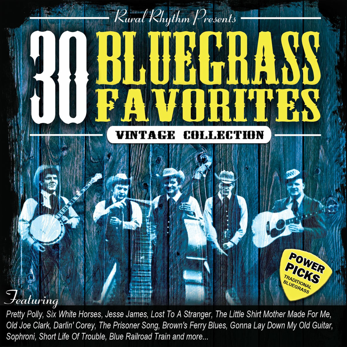 Album cover of 30 Bluegrass Favorites: Power Picks - Vintage Collection