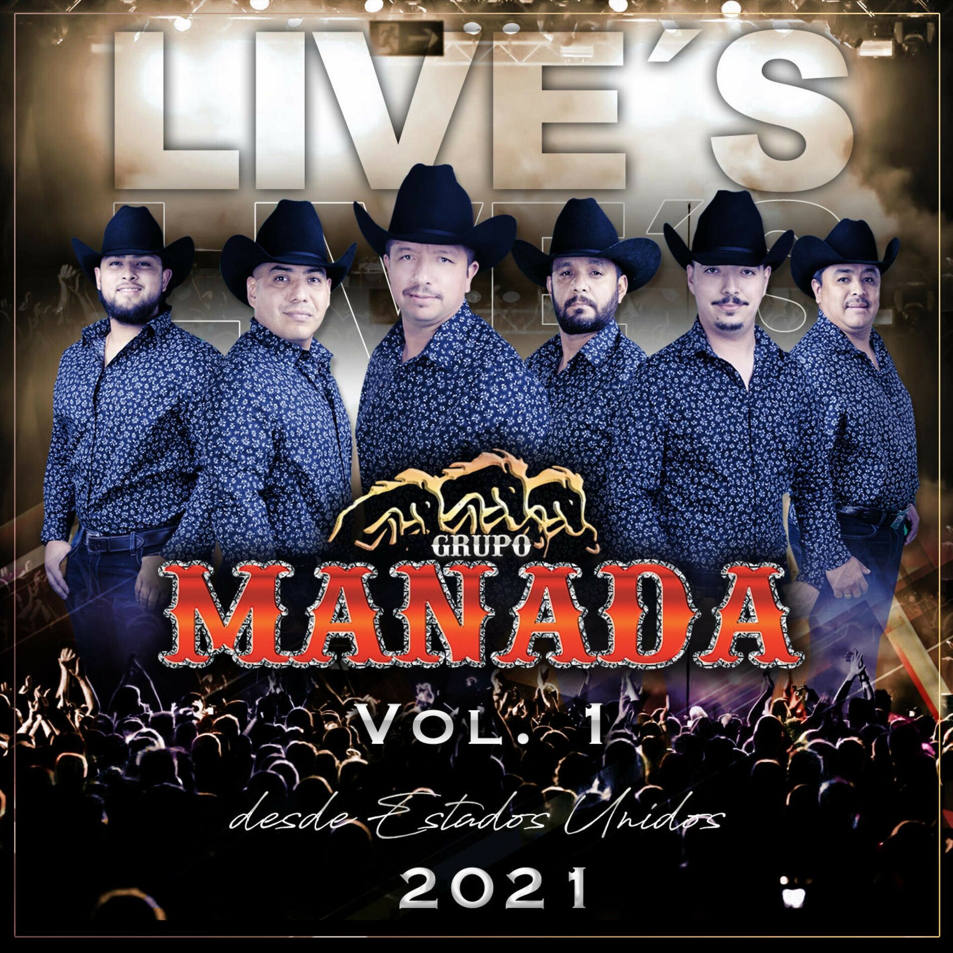 Album cover of Manada Live's, Vol. 1