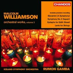 Cover of Williamson: Orchestral Works, Vol. 2