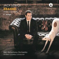 Cover of Brahms Violin Concerto in D, Op.77; II. Adagio