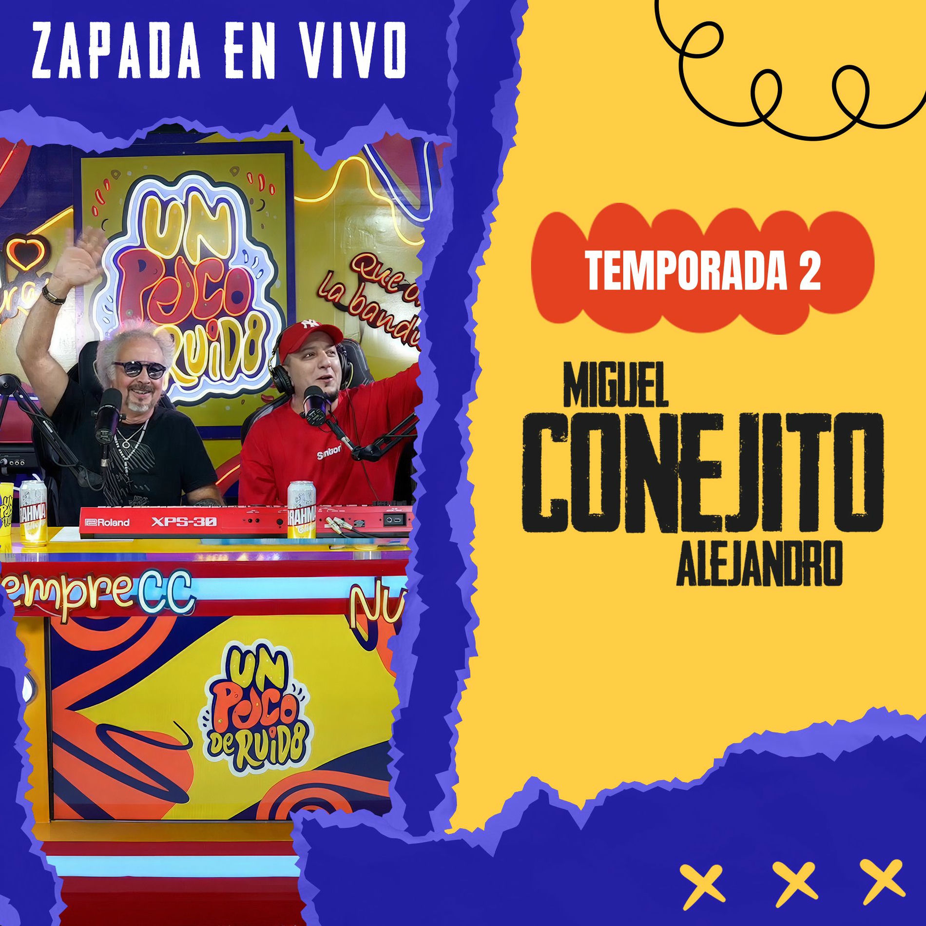 Album cover of MIGUEL ALEJANDRO / Zapada EN VIVO en UN POCO DE RUIDO!