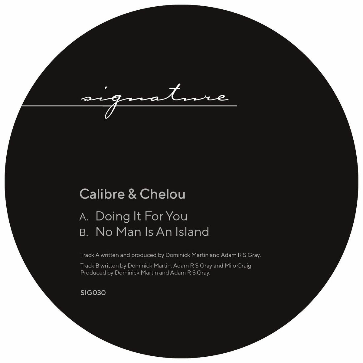 Album cover of Doing It For You / No Man Is An Island