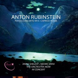 Cover of Rubinstein: Piano Concerto No. 4 in D Minor, Op. 70 & Caprice russe, Op. 102 (Live)