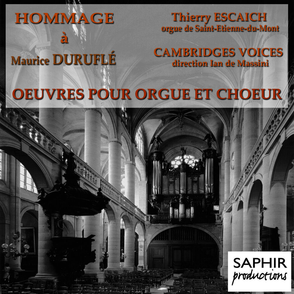 Picture of Duruflé: Oeuvres pour orgue, orgue et choeur