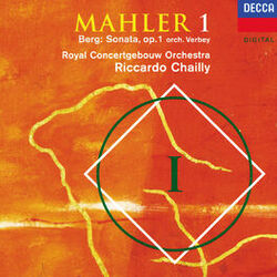 Cover of Mahler 1 / Berg: Sonata