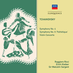 Cover of Tchaikovsky: Symphonies 4, 6, Violin Concerto