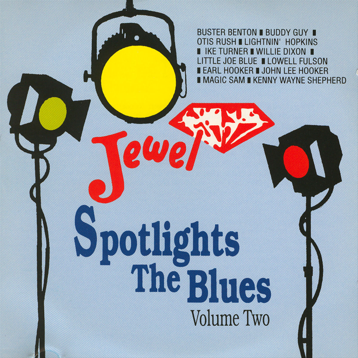 Album cover of Spotlights The Blues Volume 2