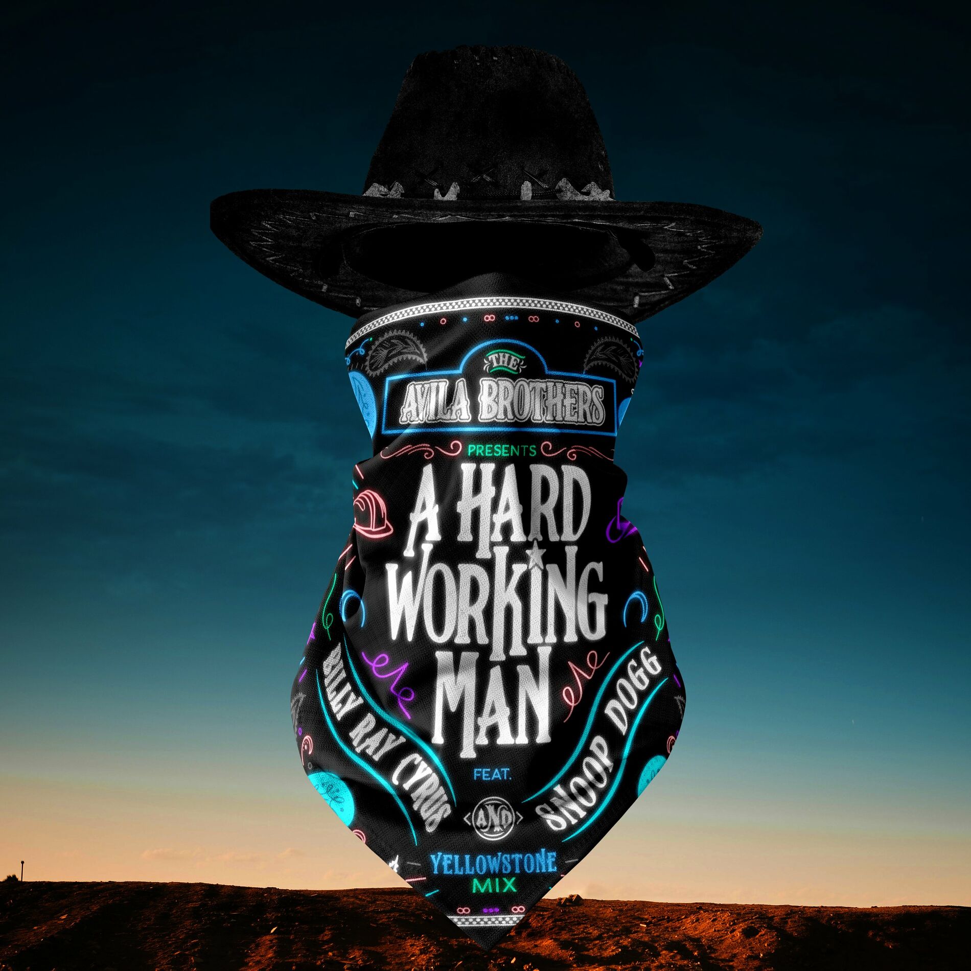 Album cover of A Hard Working Man (feat. Billy Ray Cyrus & Snoop Dogg) (Yellowstone Mix)