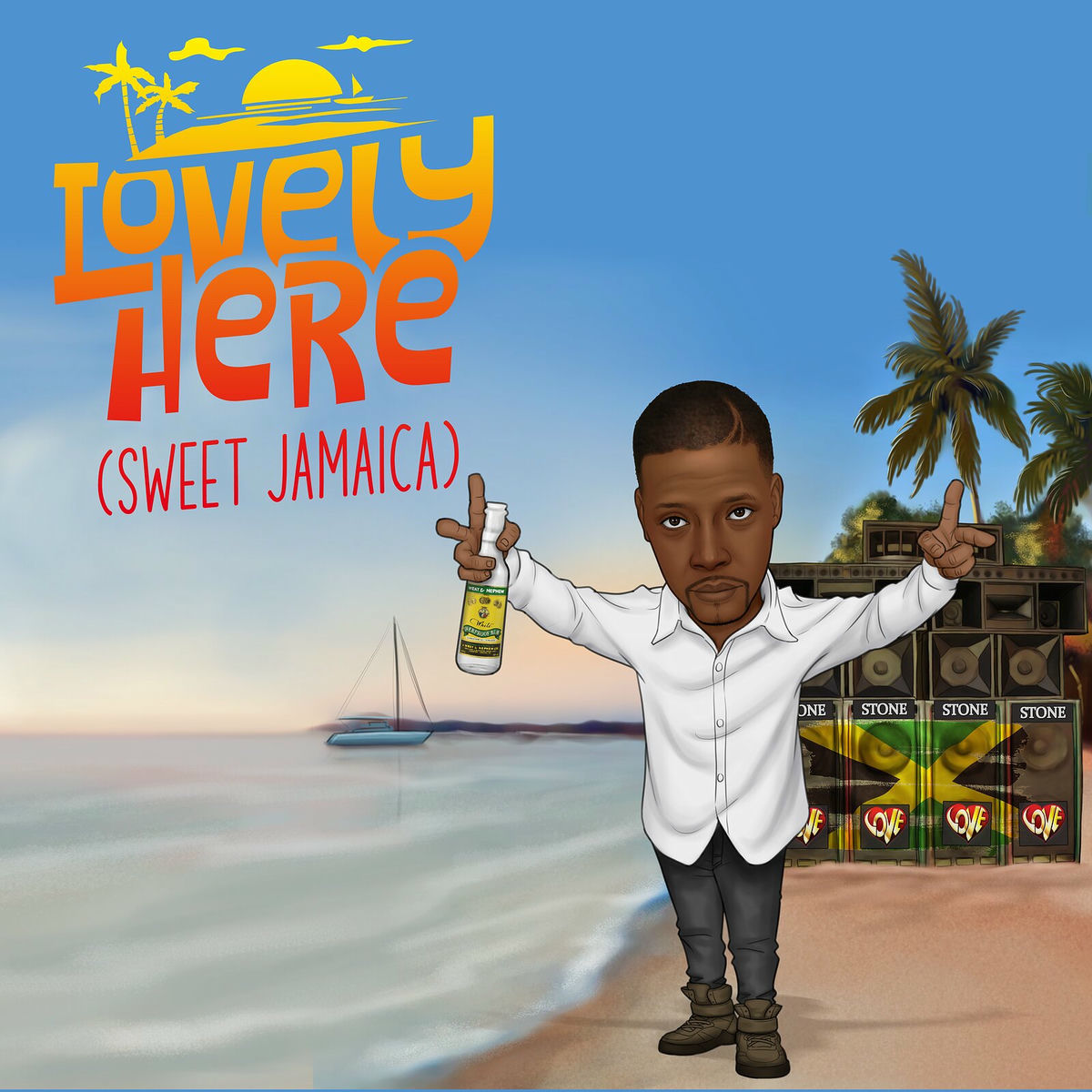 Album cover of Lovely Here (Sweet Jamaica)