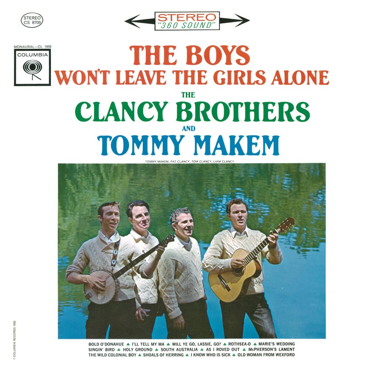 Album cover of The Boys Won't Leave The Girls Alone