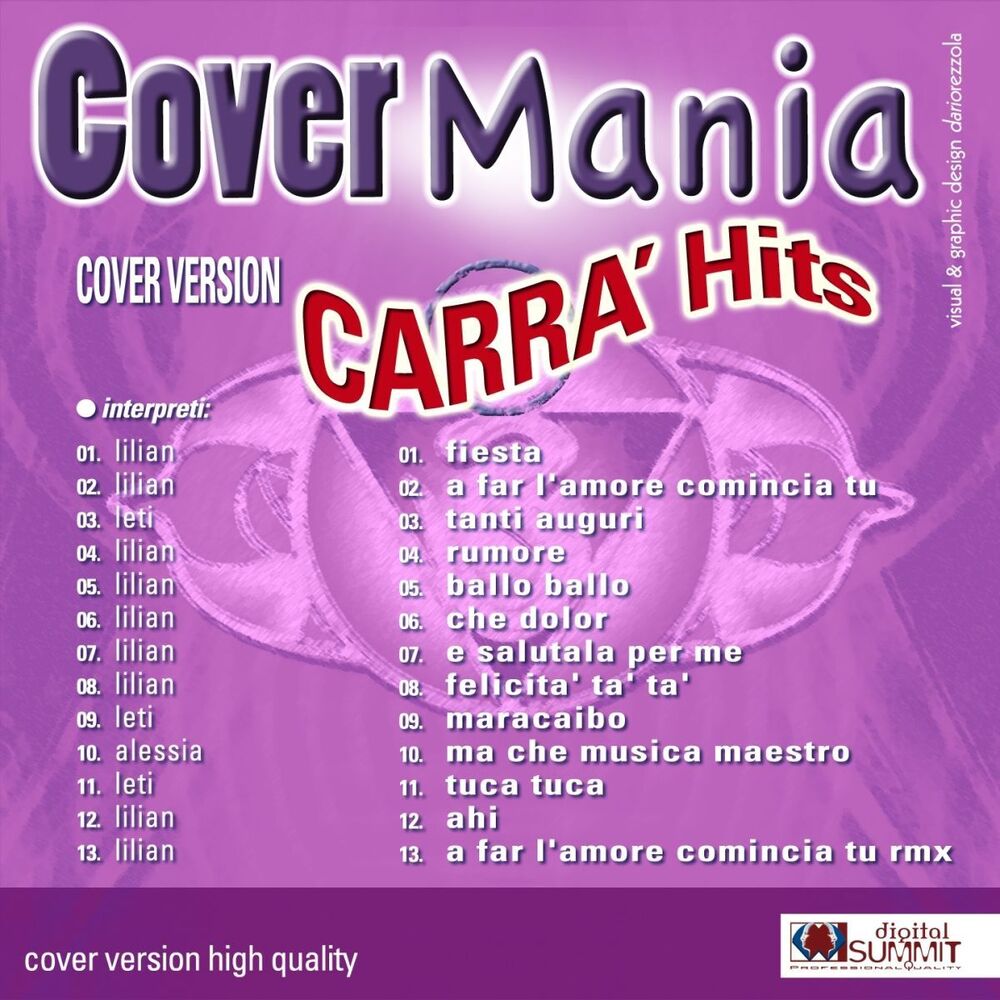 Picture of Cover Mania Carra' Hits