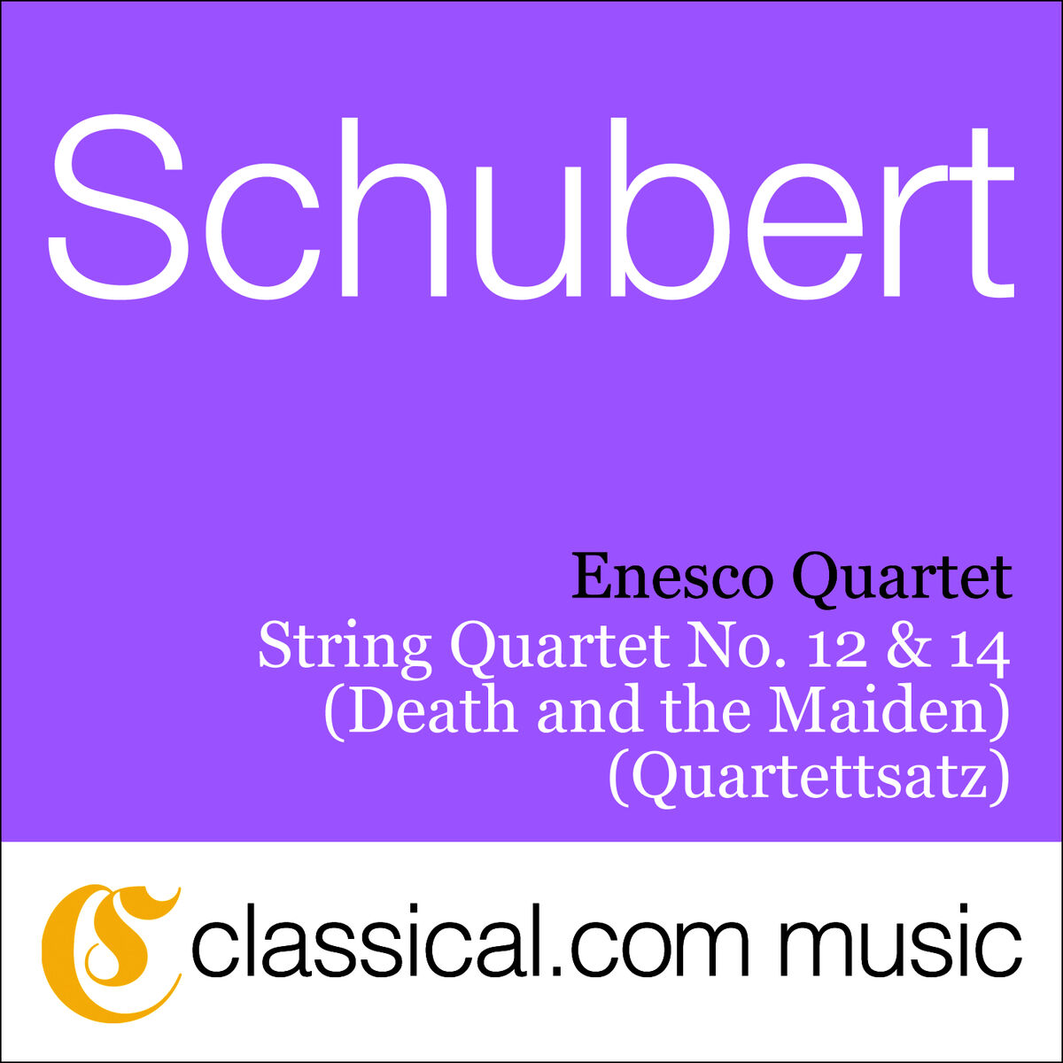 Album cover of Franz Schubert, String Quartet No. 14 In D Minor, D. 810 (Death And The Maiden)