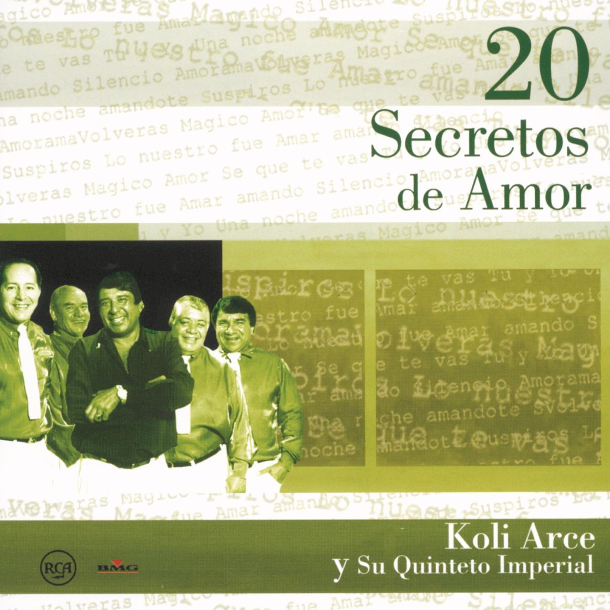 Album cover of 20 Secretos de Amor - Koli Arce y su Quinteto Imperial
