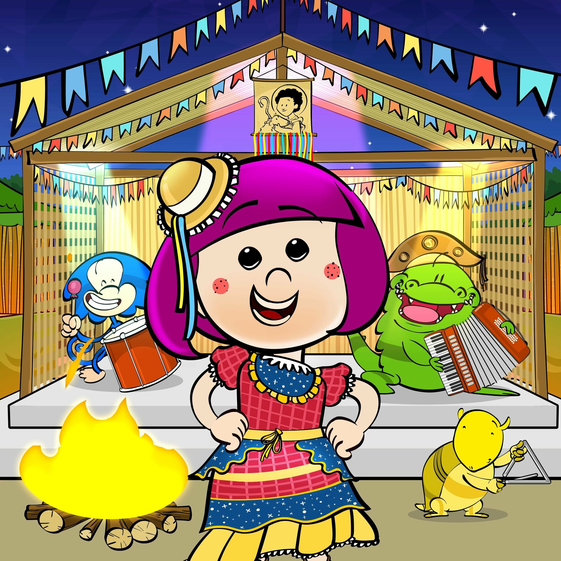 Album cover of São João vou Celebrar (Balança o Vestido)