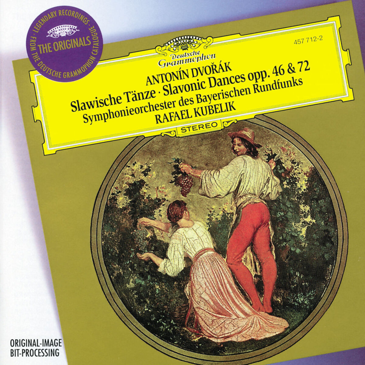 Album cover of Dvorák: Slavonic Dances Opp.46 & 72