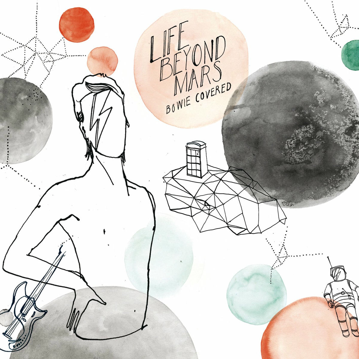 Album cover of Life Beyond Mars - Bowie Covered