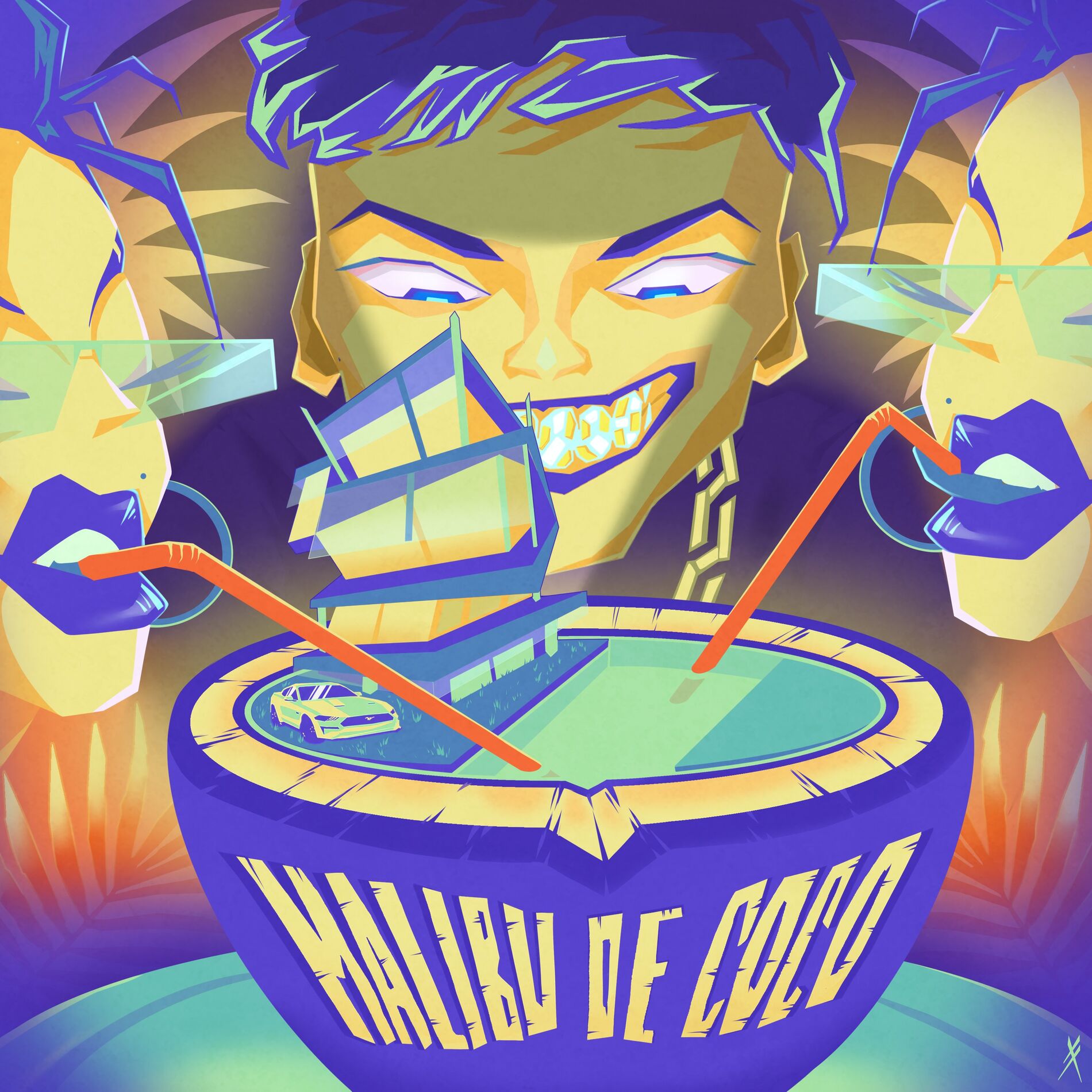 Album cover of Malibu de Coco