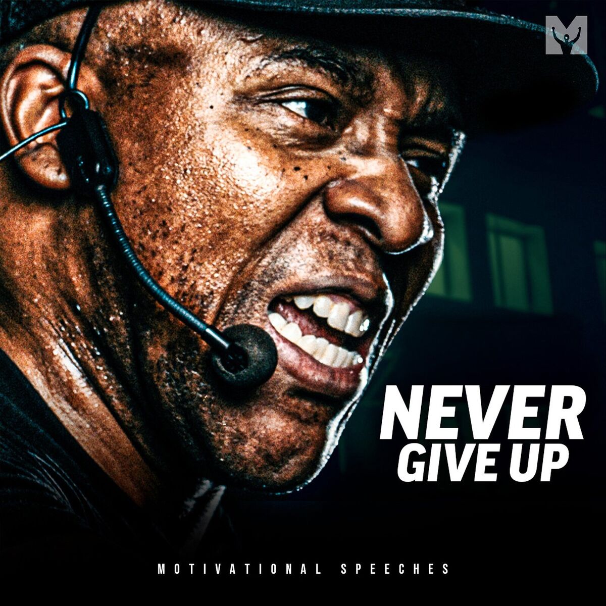 Album cover of Never Give up (Motivational Speeches)