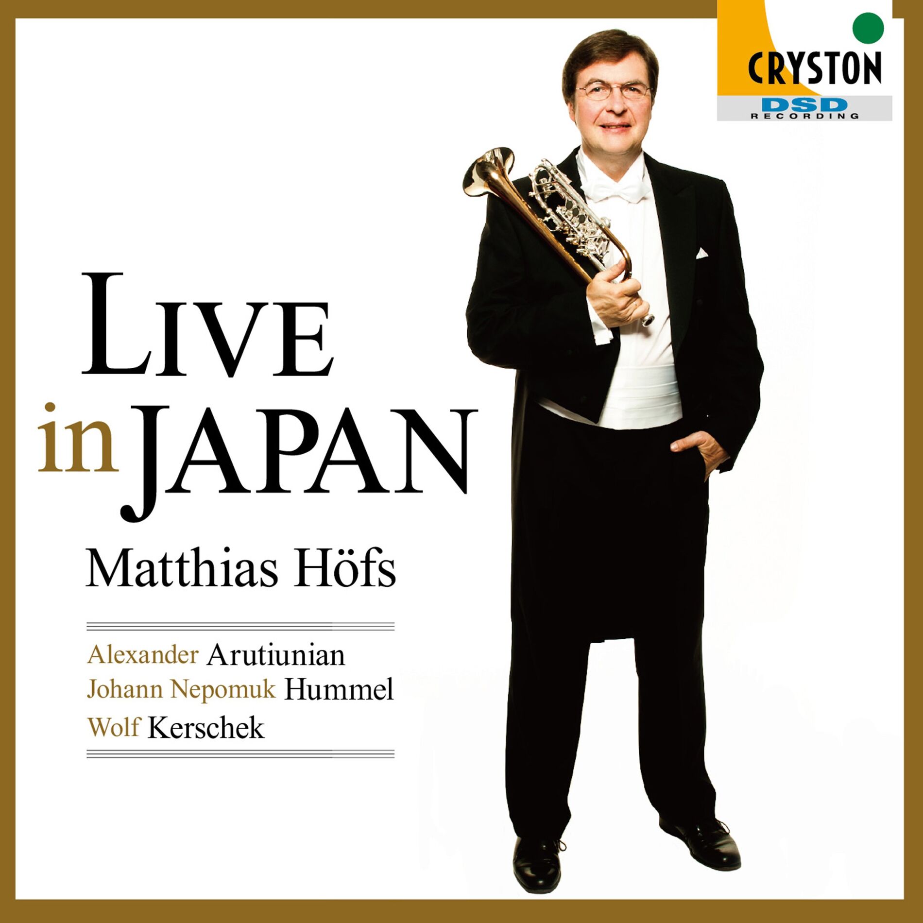 Album cover of Live in Japan - Arutiunian & Hummel : Trumpet Concerto -