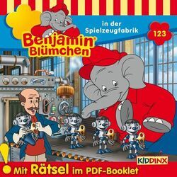 Cover of Folge 123: in der Spielzeugfabrik