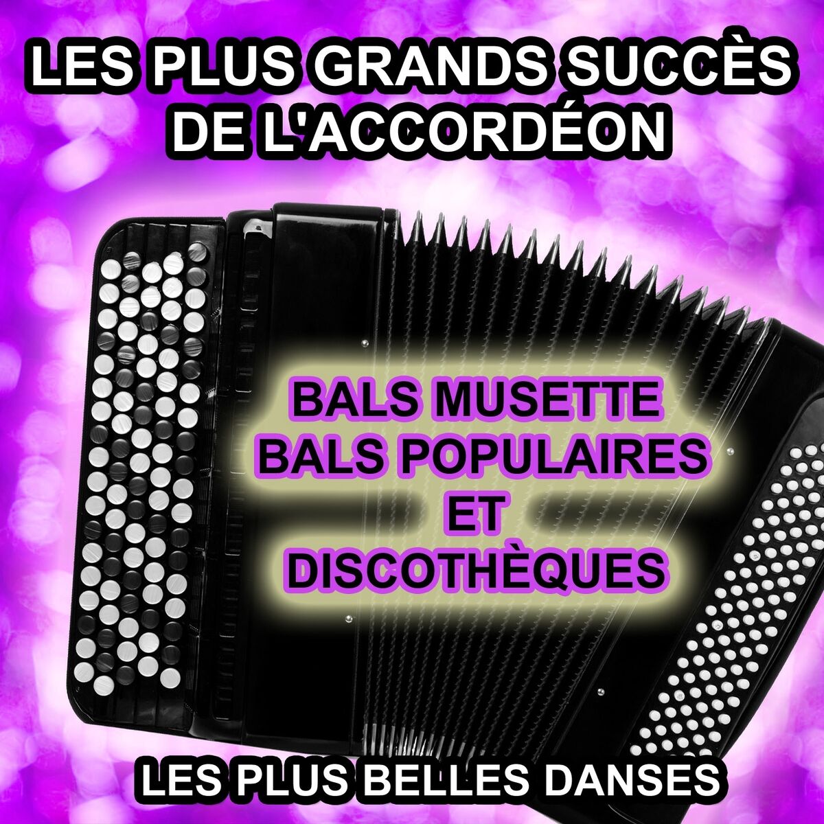Album cover of Les plus grands succès de l'accordéon (Bals musette, bals populaires et discothèques) [Les plus belles danses]