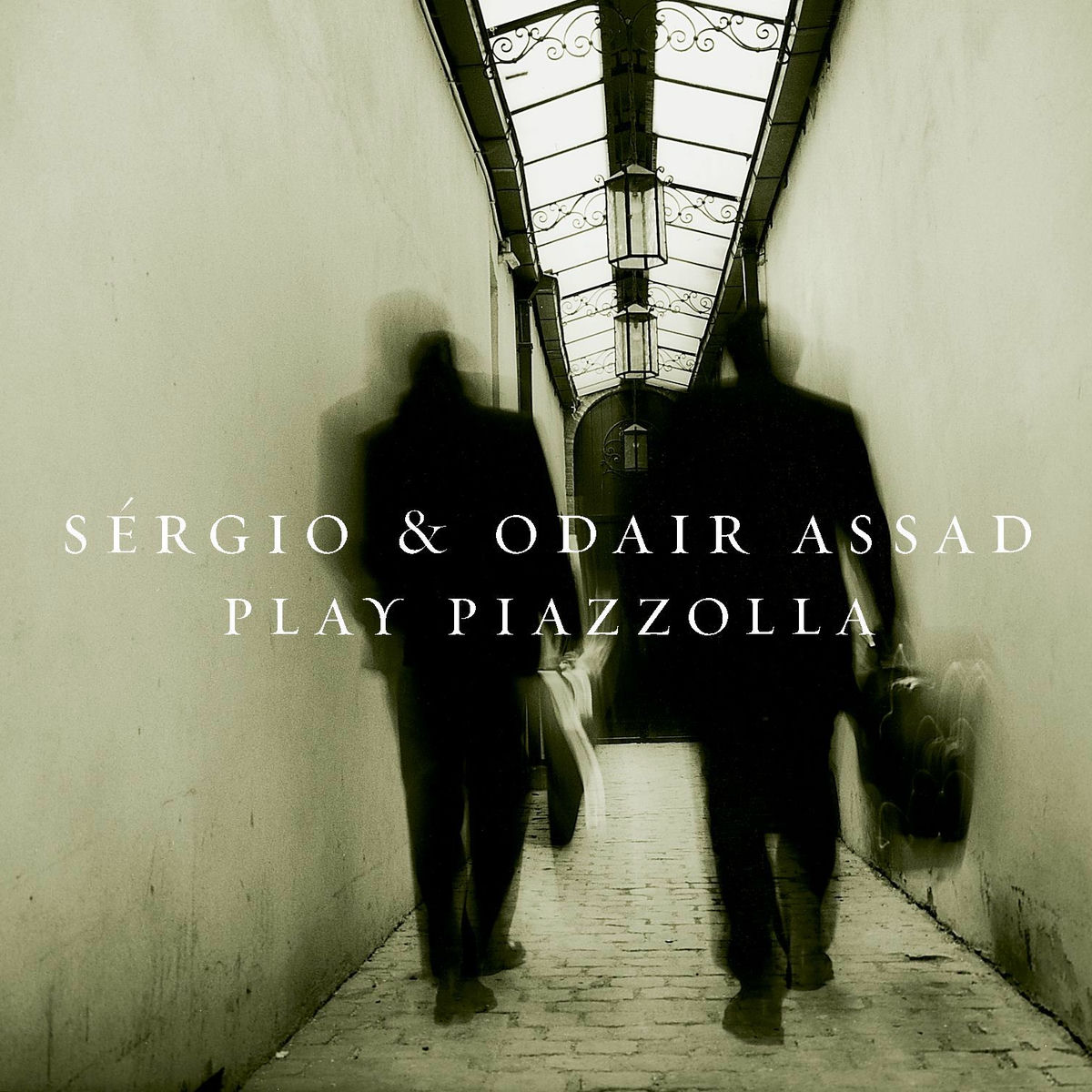 Album cover of Sergio and Odair Assad Play Piazzolla