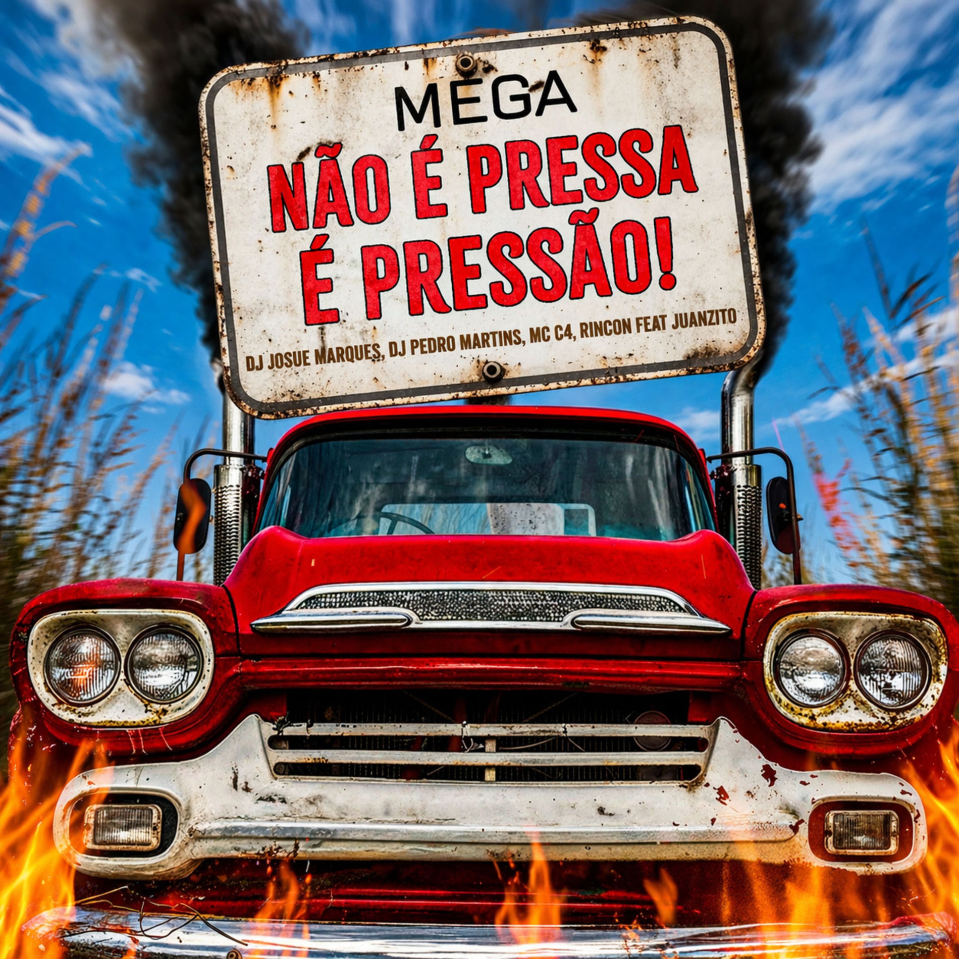 Album cover of Mega Não É Pressa É Pressão
