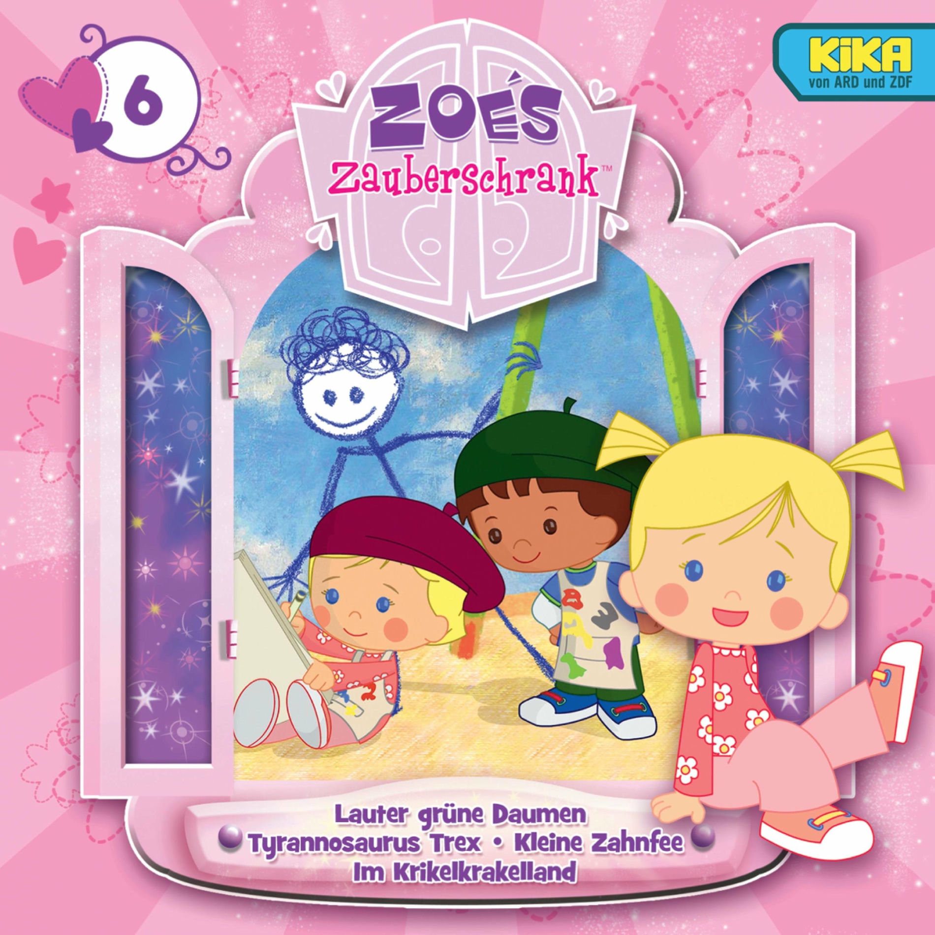 Album cover of 06: Lauter grüne Daumen / Tyrannosaurus Trex / Kleine Zahnfee / Im Krikelkrakelland