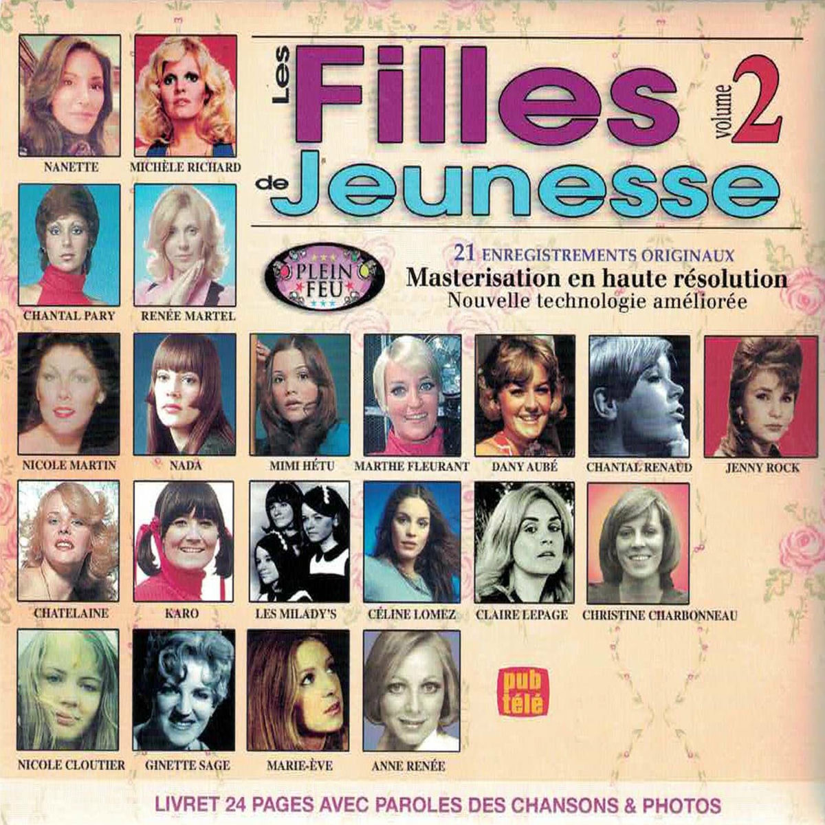 Album cover of Les filles de jeunesse - volume 2 (Remasterisé)