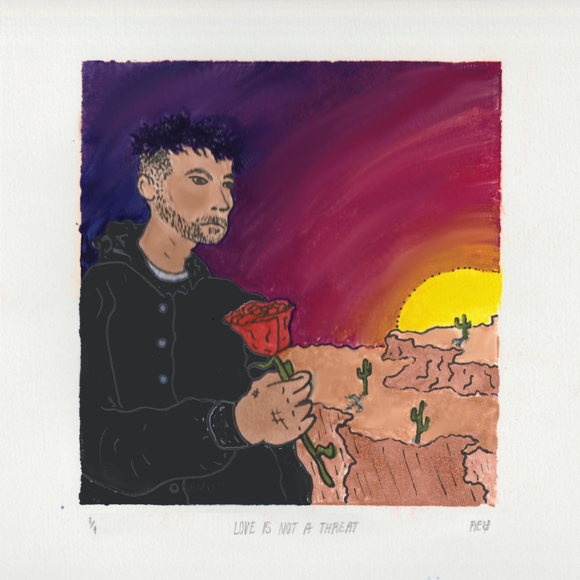 Album cover of Love Is Not a Threat
