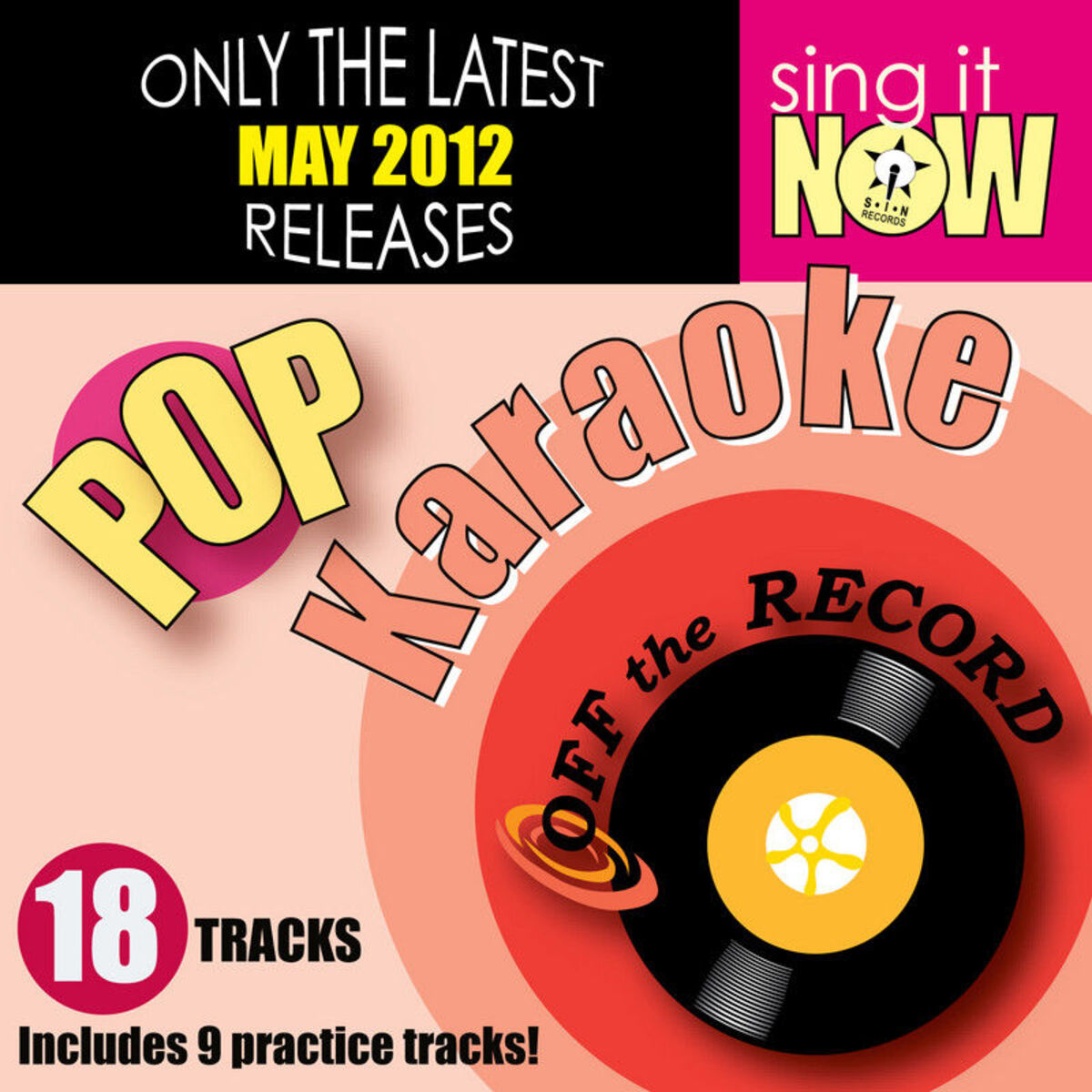 Album cover of May 2012 Pop Hits Karaoke