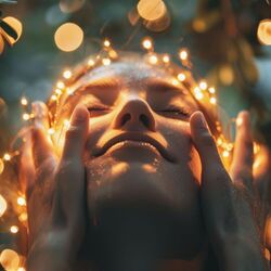 Cover of Sacred Energy: Reiki Music for Stress Relief, Sexual Healing, and Inner Harmony