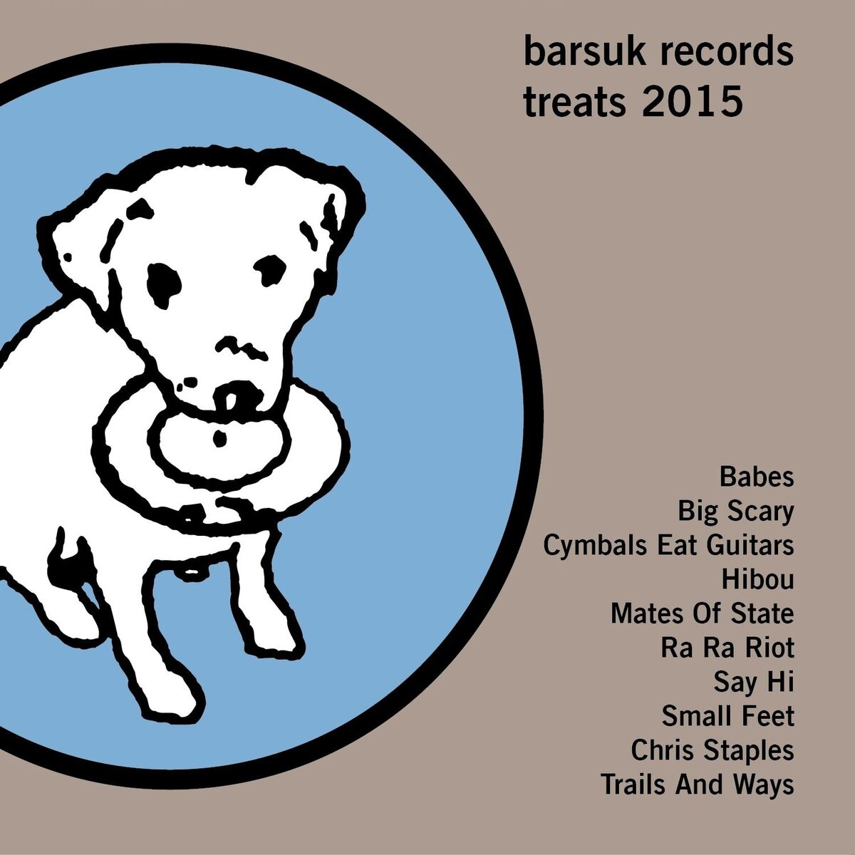 Album cover of Barsuk Records Treats 2015