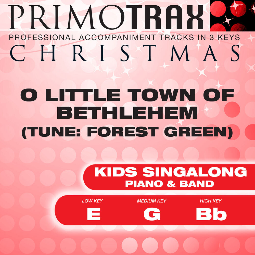 Picture of O Little Town of Bethlehem - Kids Christmas Primotrax - Performance Tracks - EP