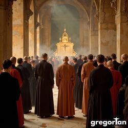 Cover of Gregorian Whispers: A Journey into Spiritual Calm