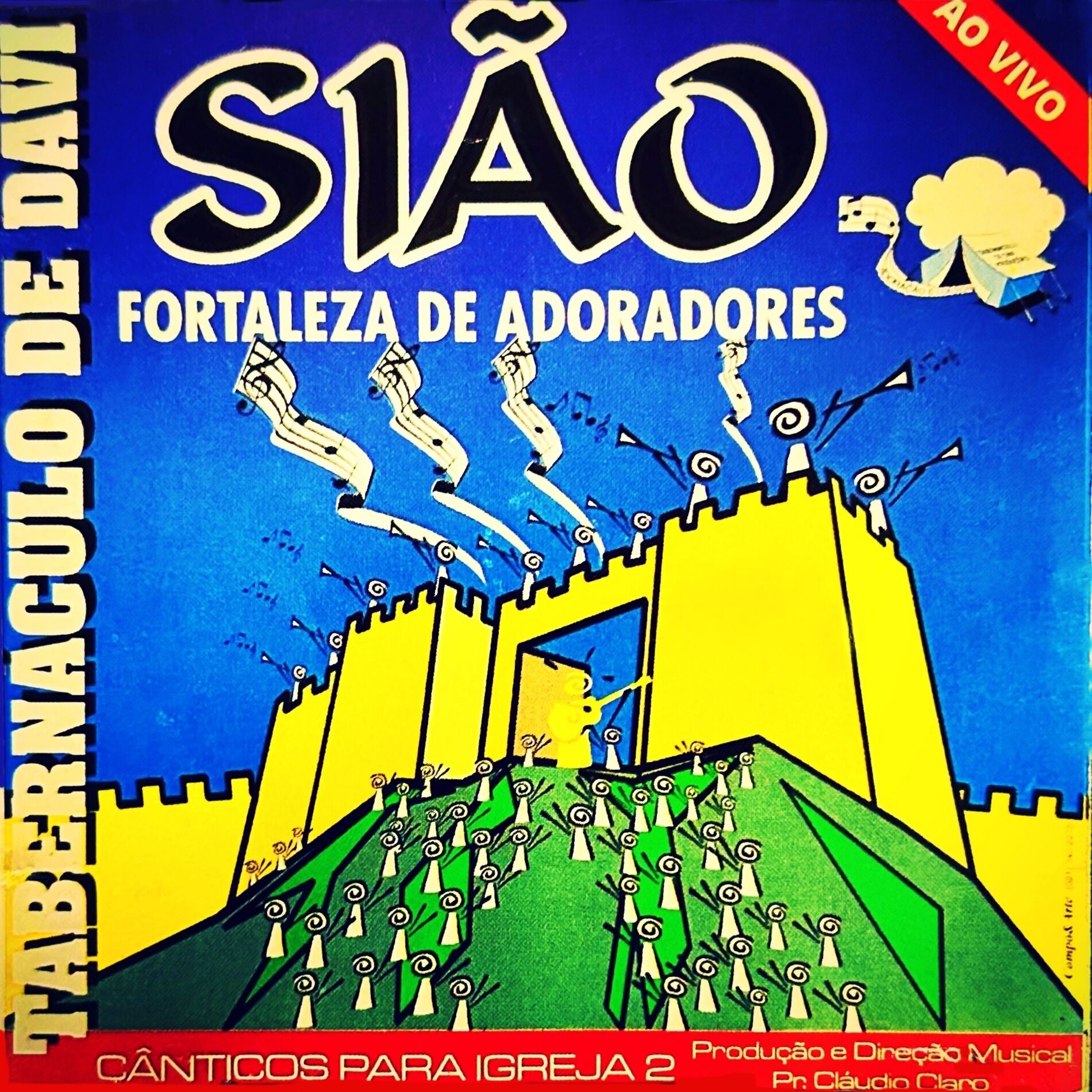 Album cover of Sião Fortaleza de Adoradores (Ao Vivo)