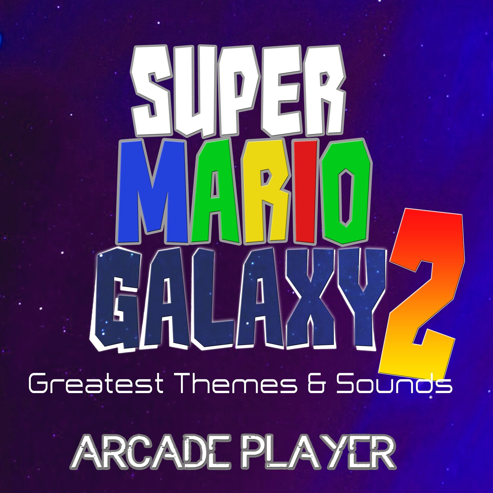 Album cover of Super Mario Galaxy 2, Greatest Themes & Sounds