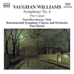 Cover of Vaughan Williams: Symphony No. 4 / Norfolk Rhapsody No. 1 / Flos Campi