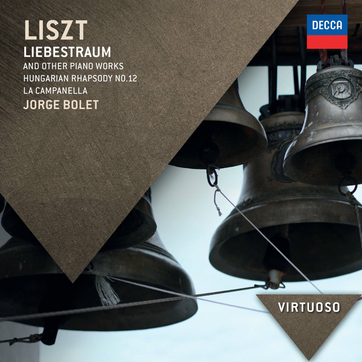 Album cover of Liszt: Liebestraum & Other Piano Works; Hungarian Rhapsody No. 12; La Campanella