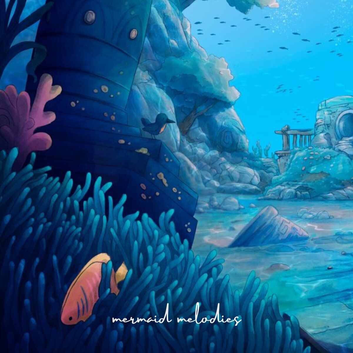 Album cover of mermaid melodies