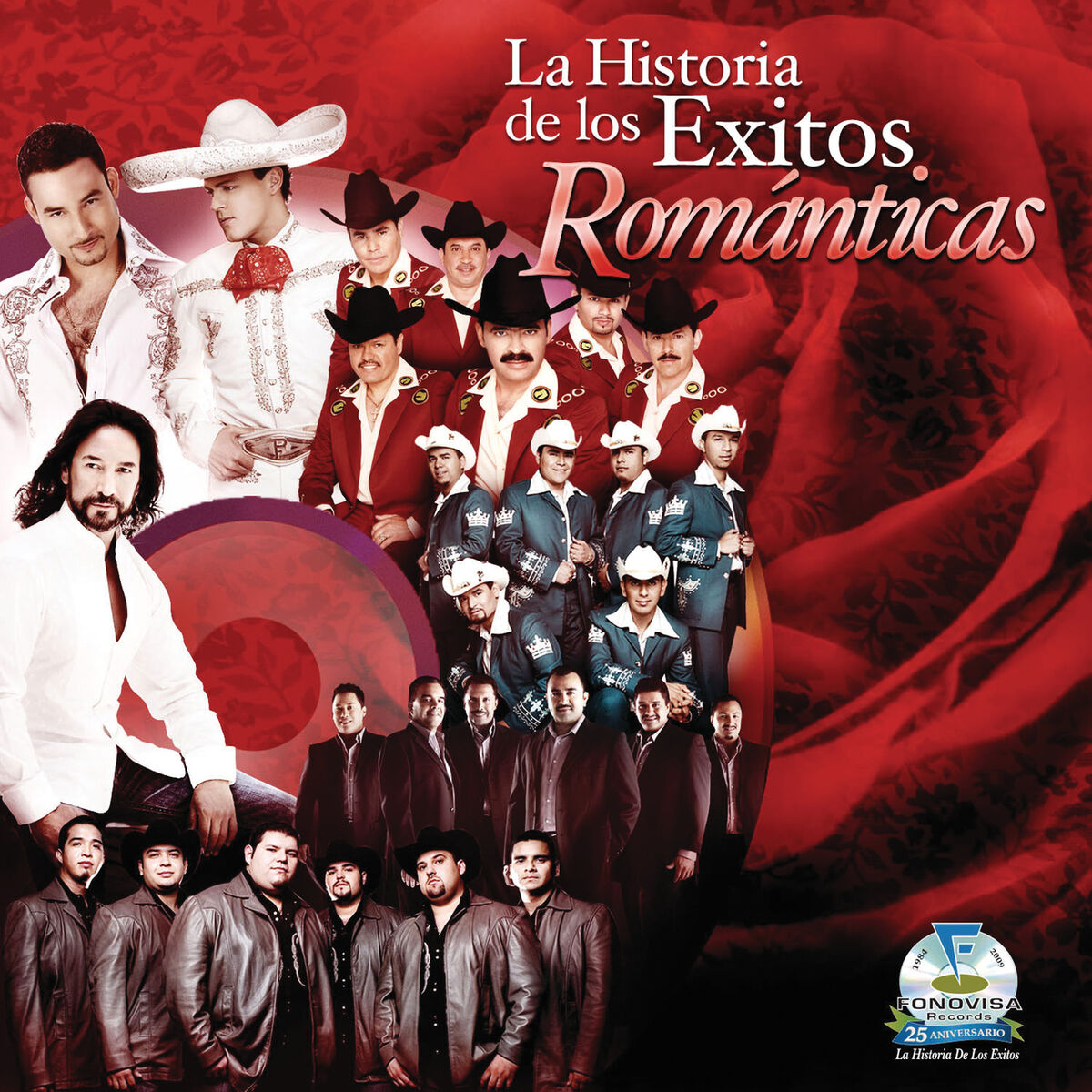 Album cover of La Historia De Los Exitos-Románticas