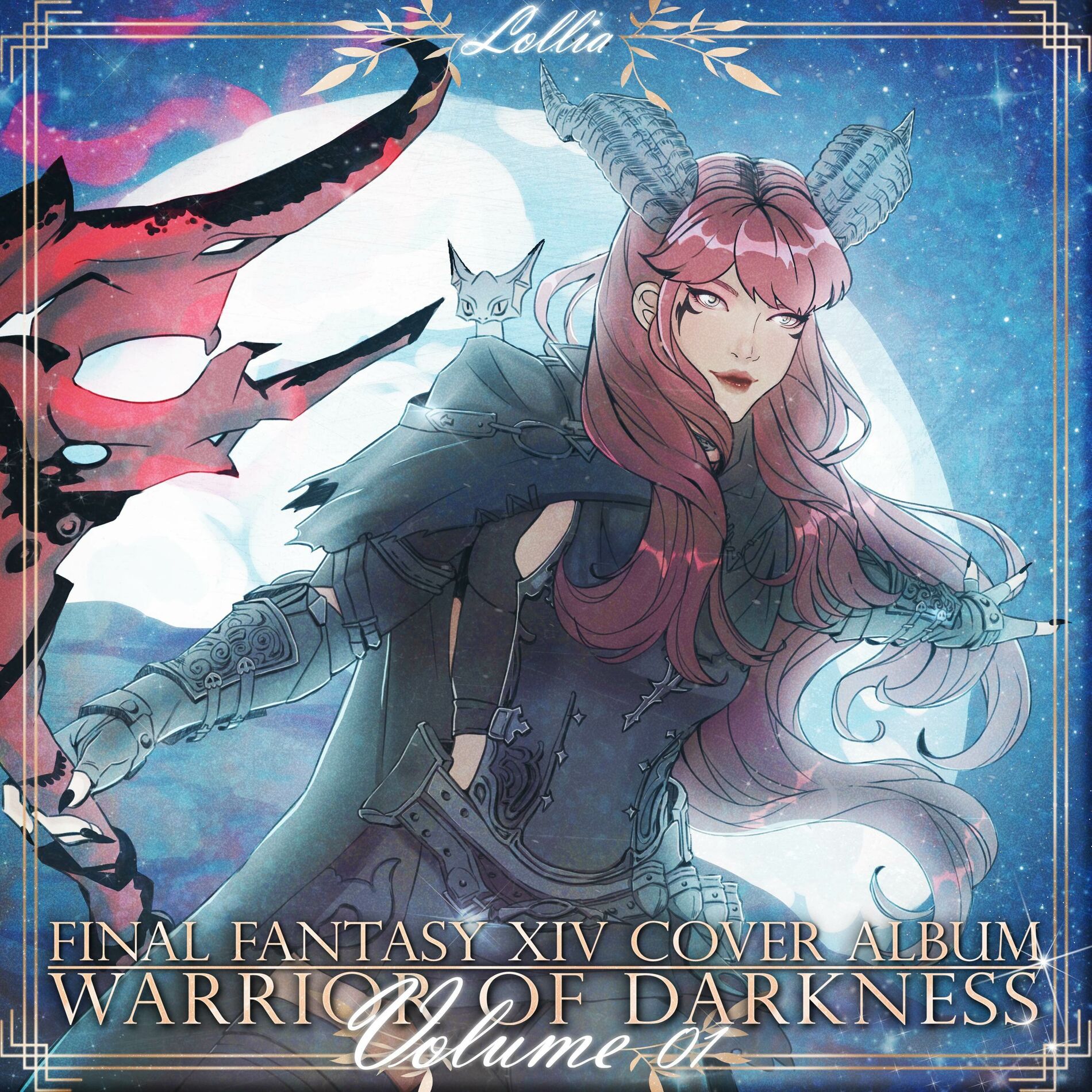 Album cover of WARRIOR OF DARKNESS (FINAL FANTASY XIV COVER ALBUM: VOLUME 01)