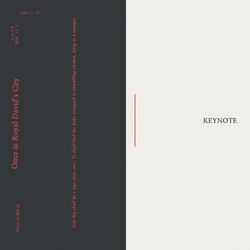 Cover of 옛날 임금 다윗성에 Once in Royal David’s City