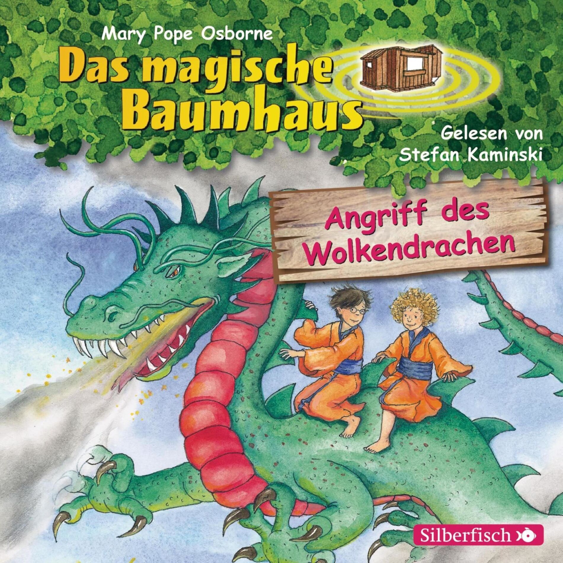 Album cover of Angriff des Wolkendrachen (Das magische Baumhaus 35)