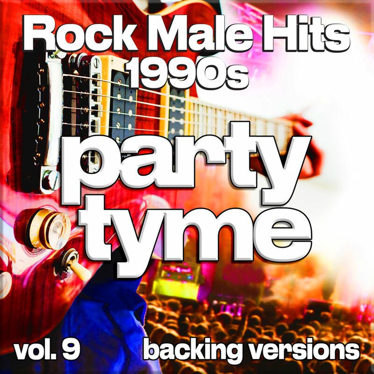 Album cover of Rock Male Hits 1990s, Vol. 9 (backing)