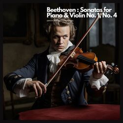 Cover of Beethoven : Sonatas for Piano & Violin No. 1, No. 4